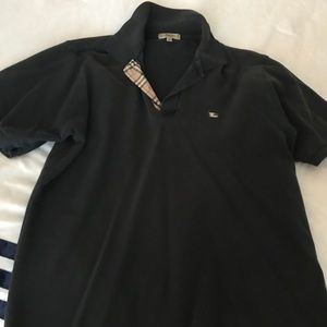 Men’s medium Burberry brand designer polo!